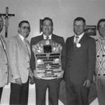 20 ans - Party - Les 5 membres fondateurs - Claude Dupuis, Robert Adam, Serge Thériault, René Doyon et Rolland Gagnon